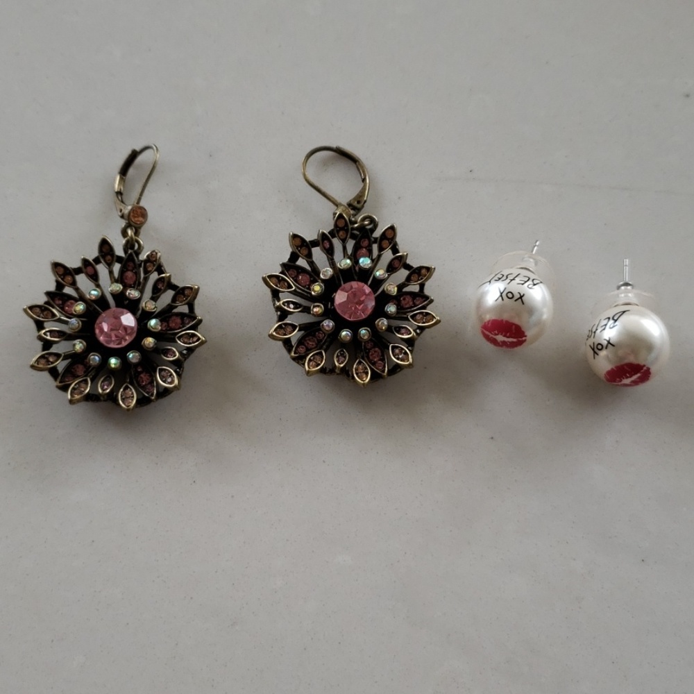 Betsey Johnson earrings
